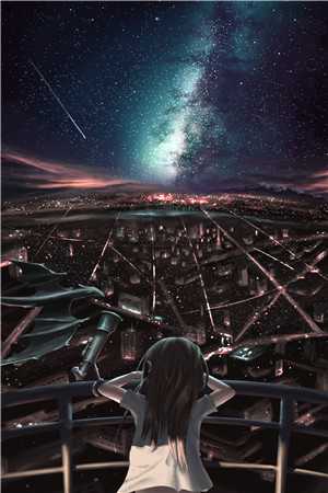 星辉落进风沙里