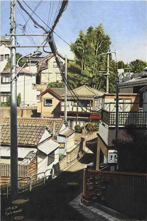 山遥月渐隐