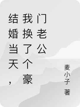 结婚当天,我换了个豪门老公