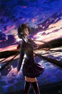 流光错系断蓬之舟