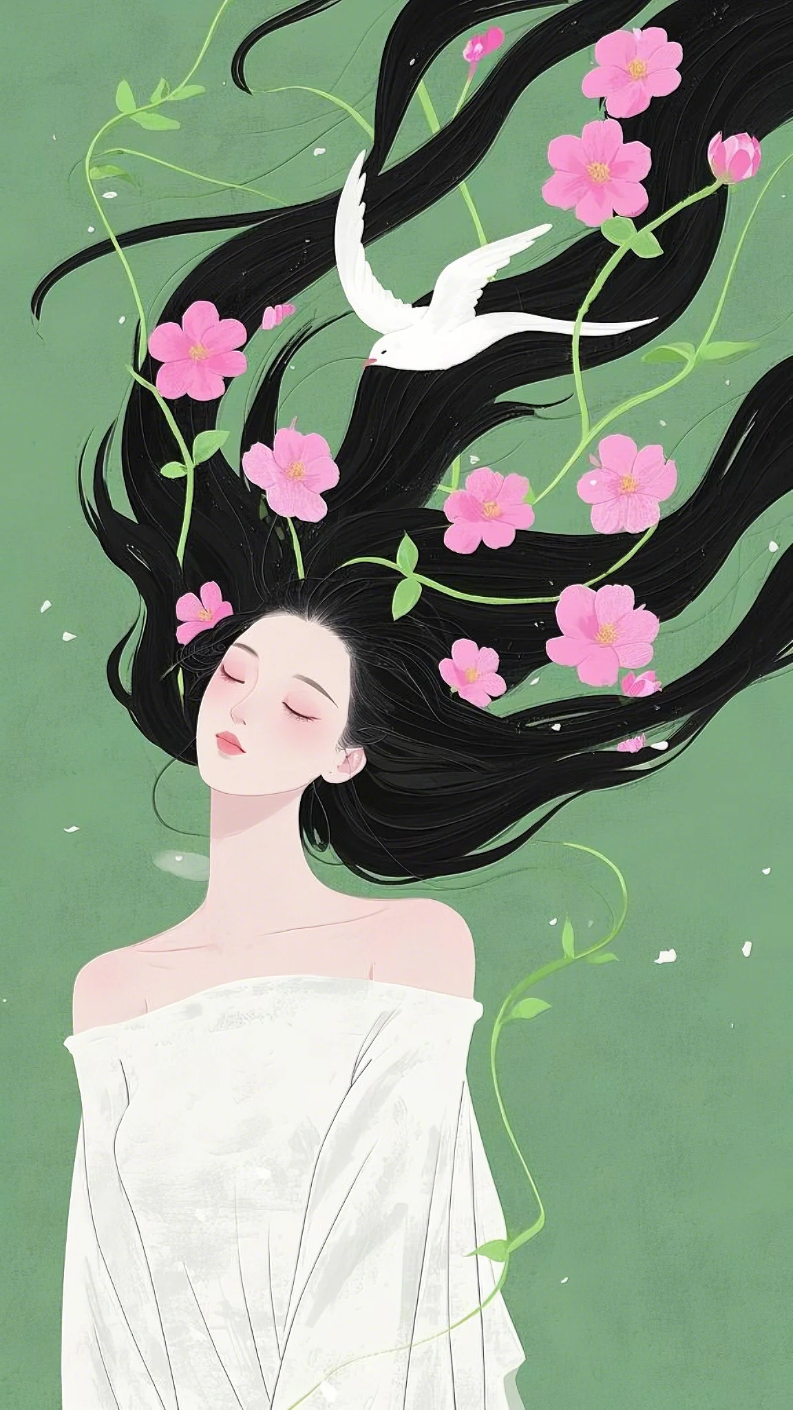 雾里藏春尽成空