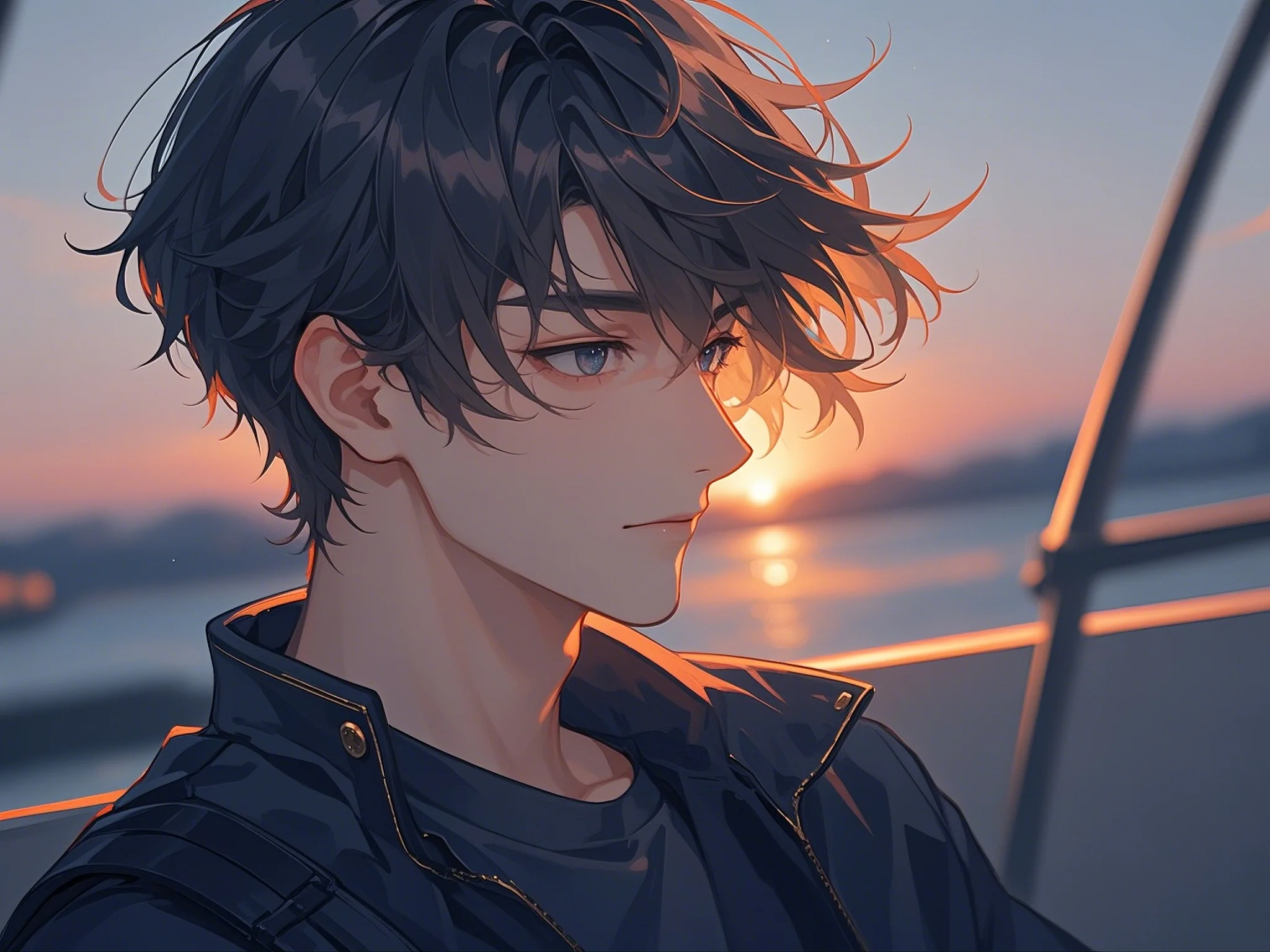 在八月盛夏